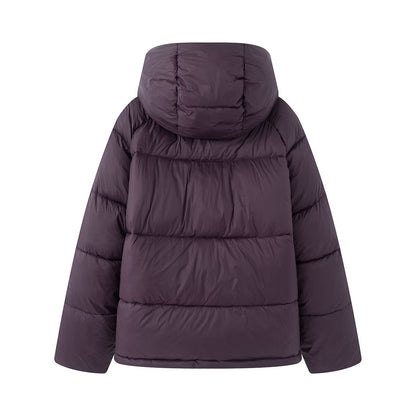 Steppjacke mit abnehmbarer Kapuze