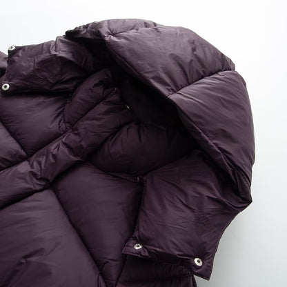 Steppjacke mit abnehmbarer Kapuze